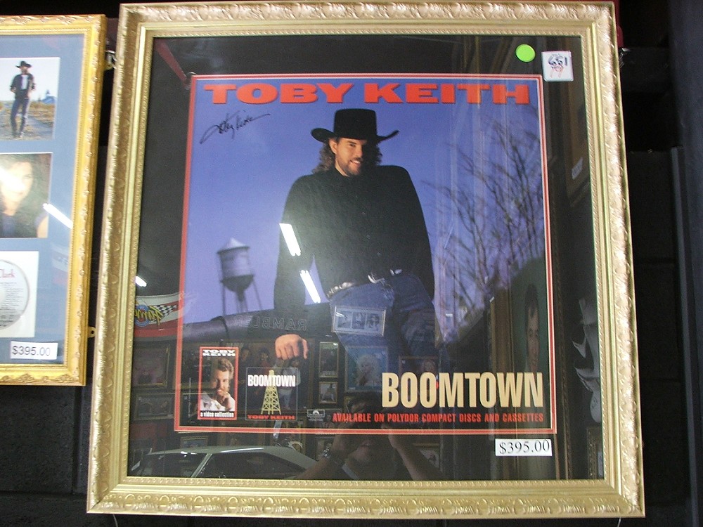 Autographed "Boomtown" Promo Poster (First Big Song) - $395